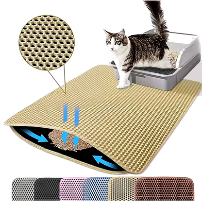 PawProof cat litter mat in Beige